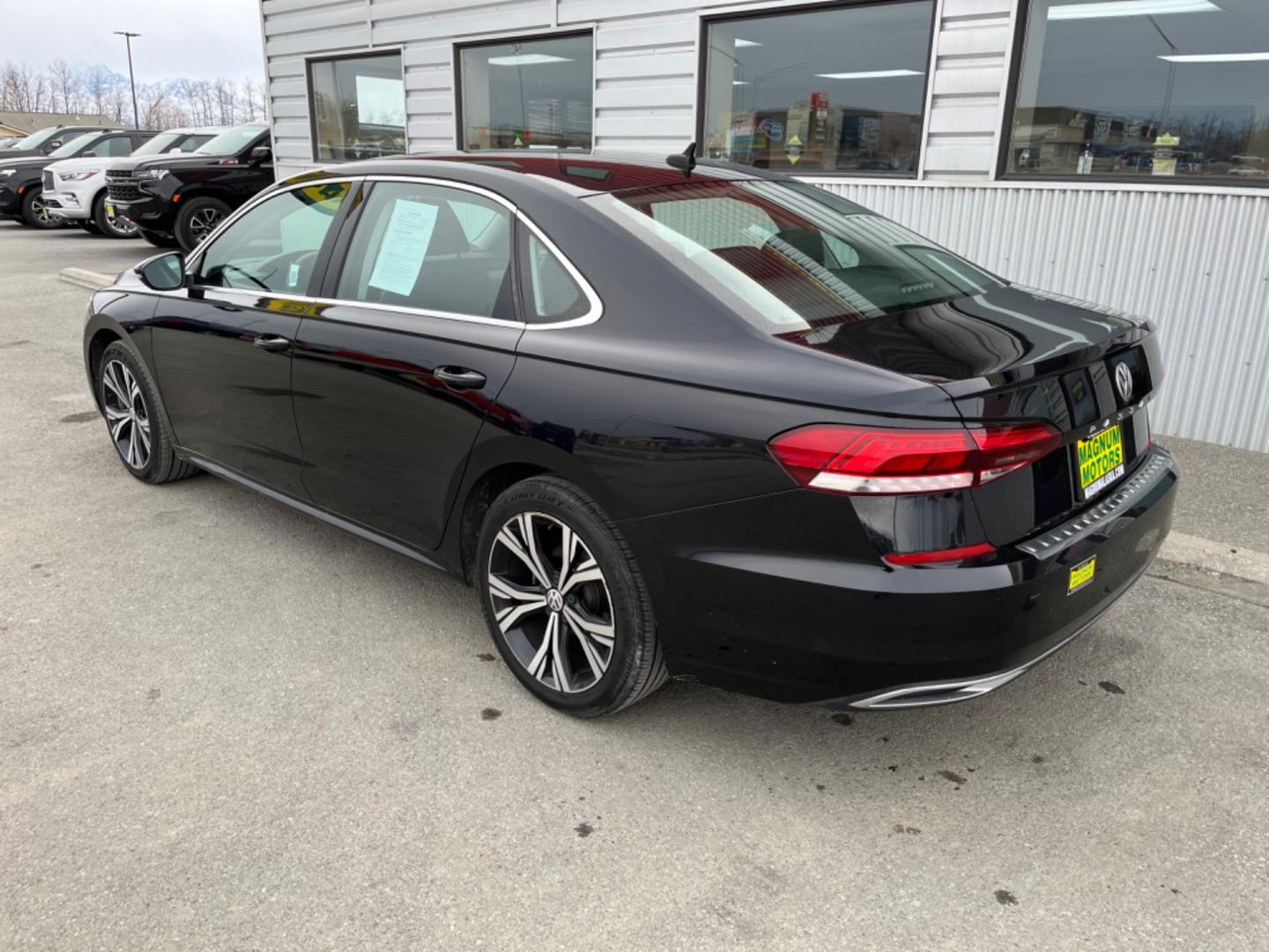 2021 Black /Black Volkswagen Passat (1VWSA7A31MC) , located at 1960 Industrial Drive, Wasilla, 99654, (907) 274-2277, 61.573475, -149.400146 - Photo#3